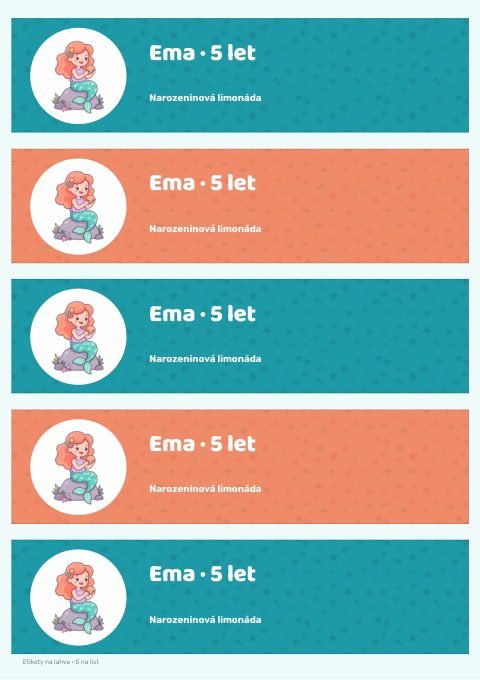 Etikety na lahve